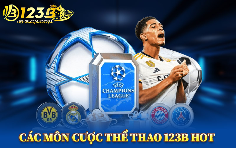 Các Môn Cược Thể Thao 123B Hot